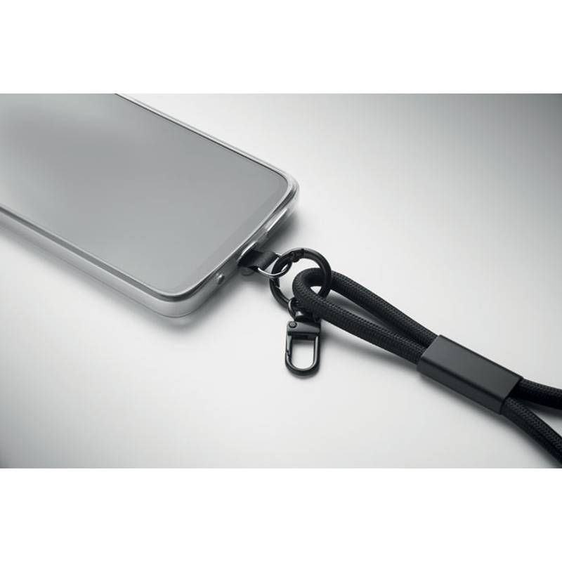 Nabíjecí 60W kabel na zápěstí, černá Nabíjecí 60W kabel na zápěstí, černá