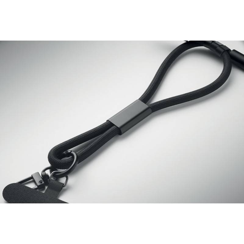 Nabíjecí 60W kabel na zápěstí, černá Nabíjecí 60W kabel na zápěstí, černá