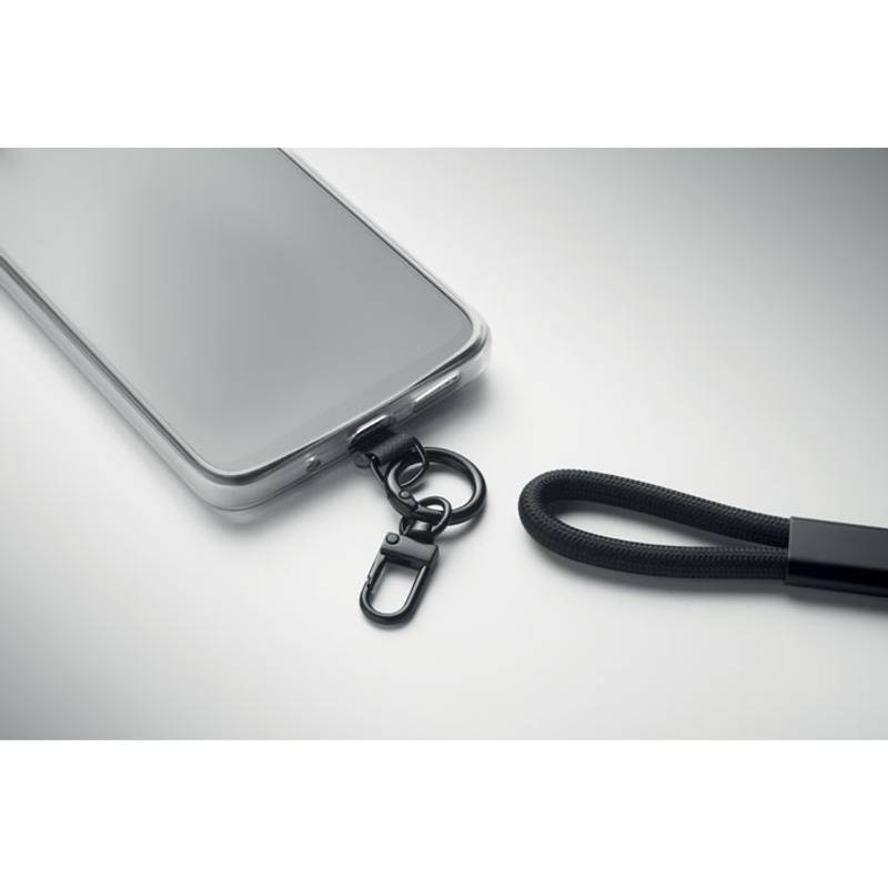 Nabíjecí 60W kabel na zápěstí, černá Nabíjecí 60W kabel na zápěstí, černá