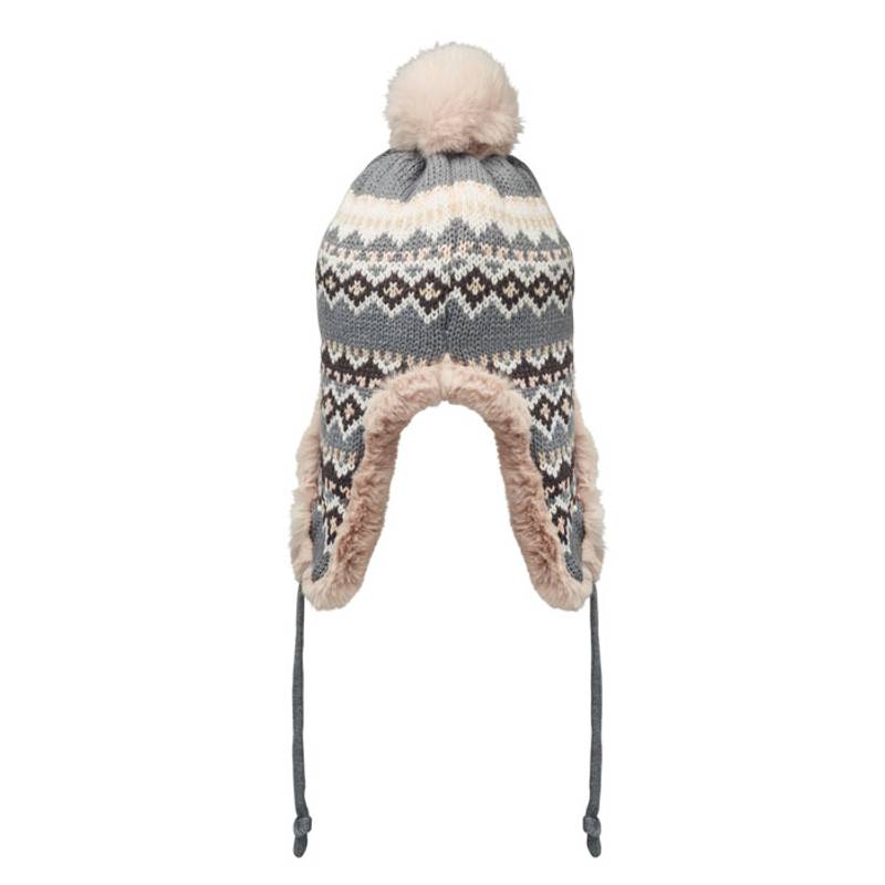 Pletená čiapka s klapkami, čierna Pletená čiapka s klapkami, čierna