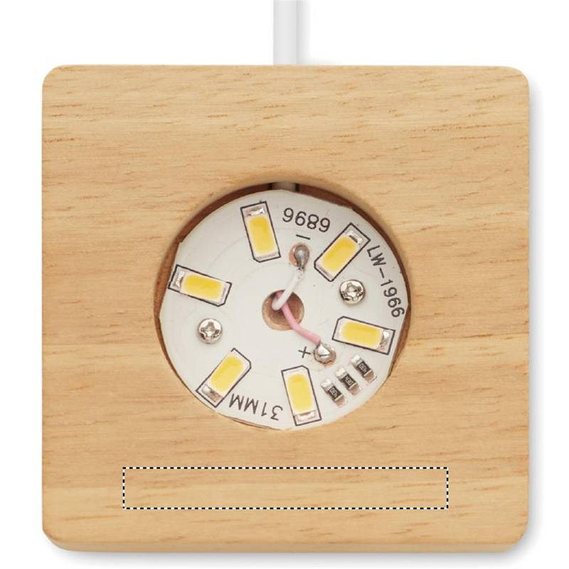 Sklenený glóbus s LED, hnedá Wood Sklenený glóbus s LED, hnedá Wood