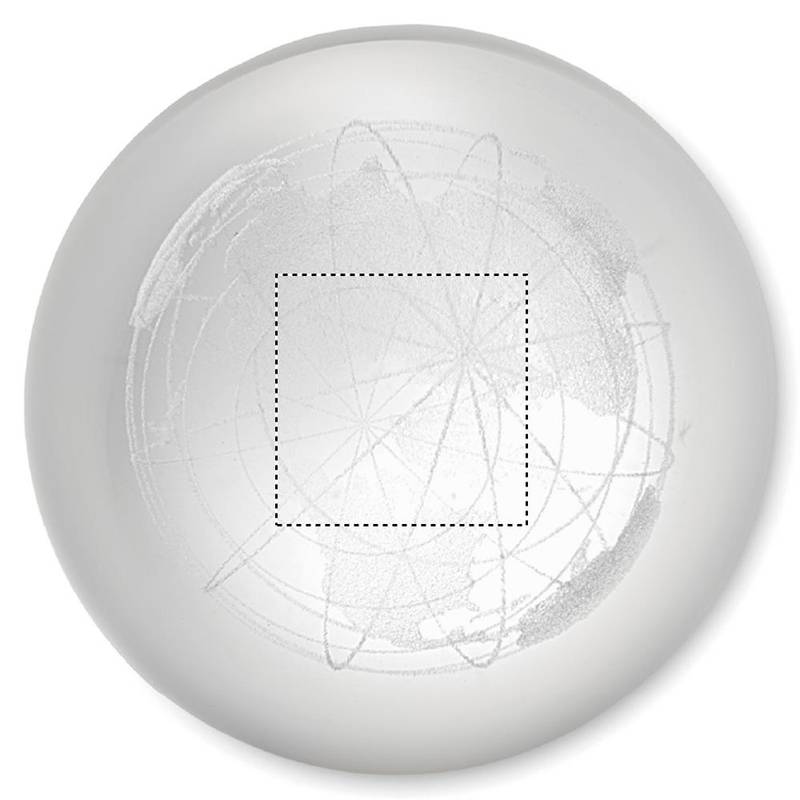 Sklenený glóbus s LED, hnedá Wood Sklenený glóbus s LED, hnedá Wood