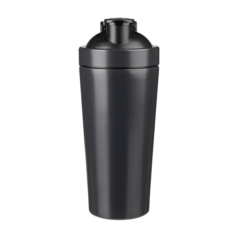 Jednostenná fľaša na pitie z recyklovanej nehrdzavejúcej ocele (750 ml) Orla, čierna Jednostenná fľaša na pitie z recyklovanej nehrdzavejúcej ocele (750 ml) Orla, čierna