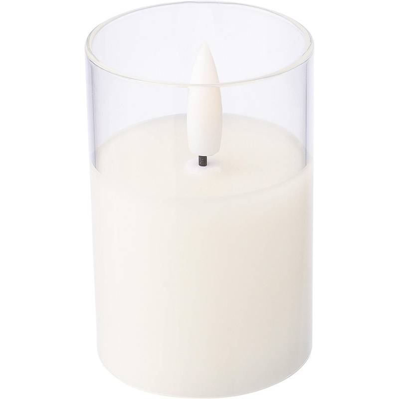 PP LED sviečka Serin, čierna PP LED sviečka Serin, čierna