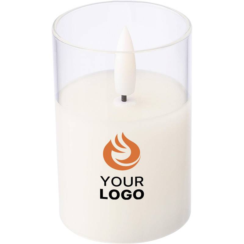 PP LED sviečka Serin, čierna PP LED sviečka Serin, čierna