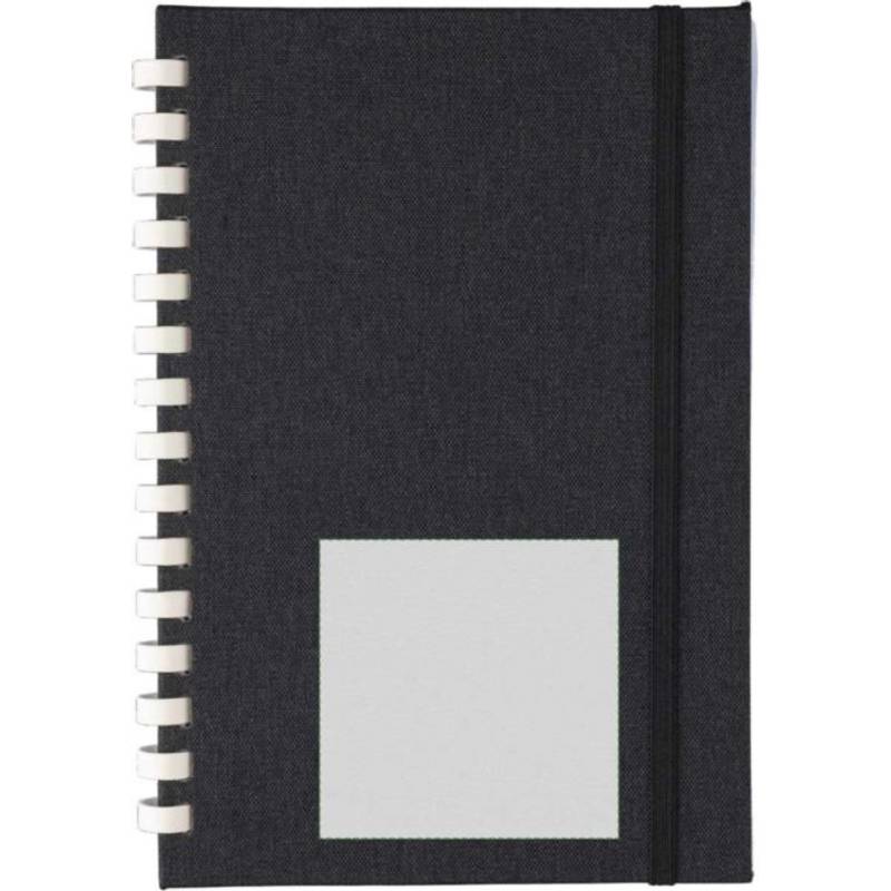 Zápisník z recyklovanej plsti (A5) Ilias, čierna Zápisník z recyklovanej plsti (A5) Ilias, čierna