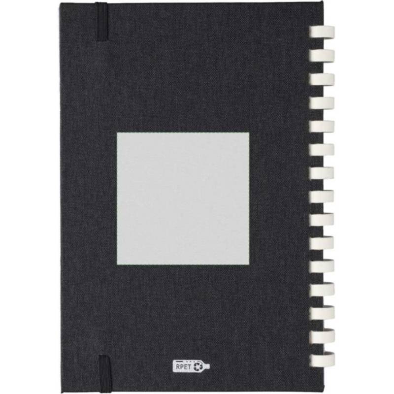 Zápisník z recyklovanej plsti (A5) Ilias, čierna Zápisník z recyklovanej plsti (A5) Ilias, čierna