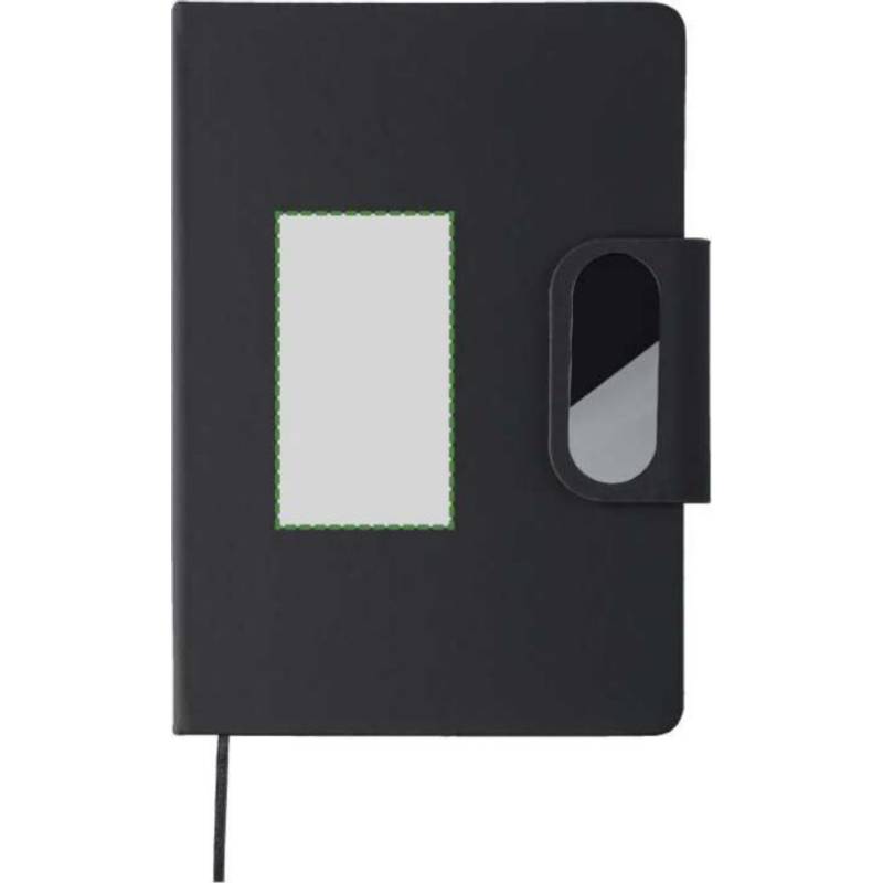 Kartónová kancelárska darčeková sada Erren, čierna Kartónová kancelárska darčeková sada Erren, čierna