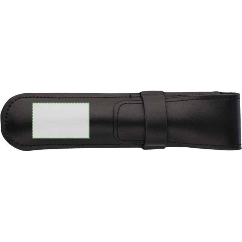 Kožený obal na pero Nadir, čierna Kožený obal na pero Nadir, čierna