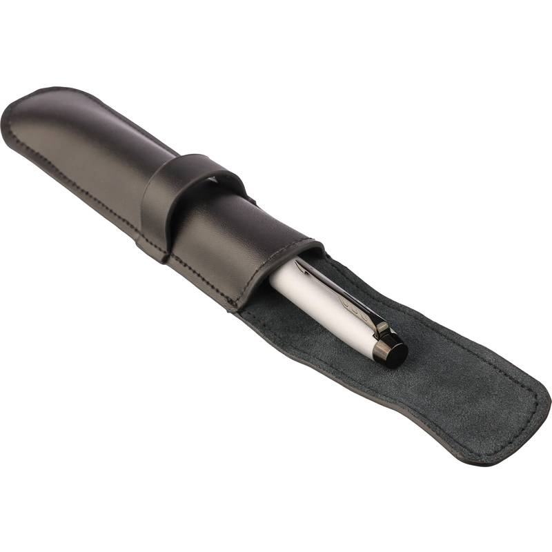 Kožený obal na pero Nadir, čierna Kožený obal na pero Nadir, čierna