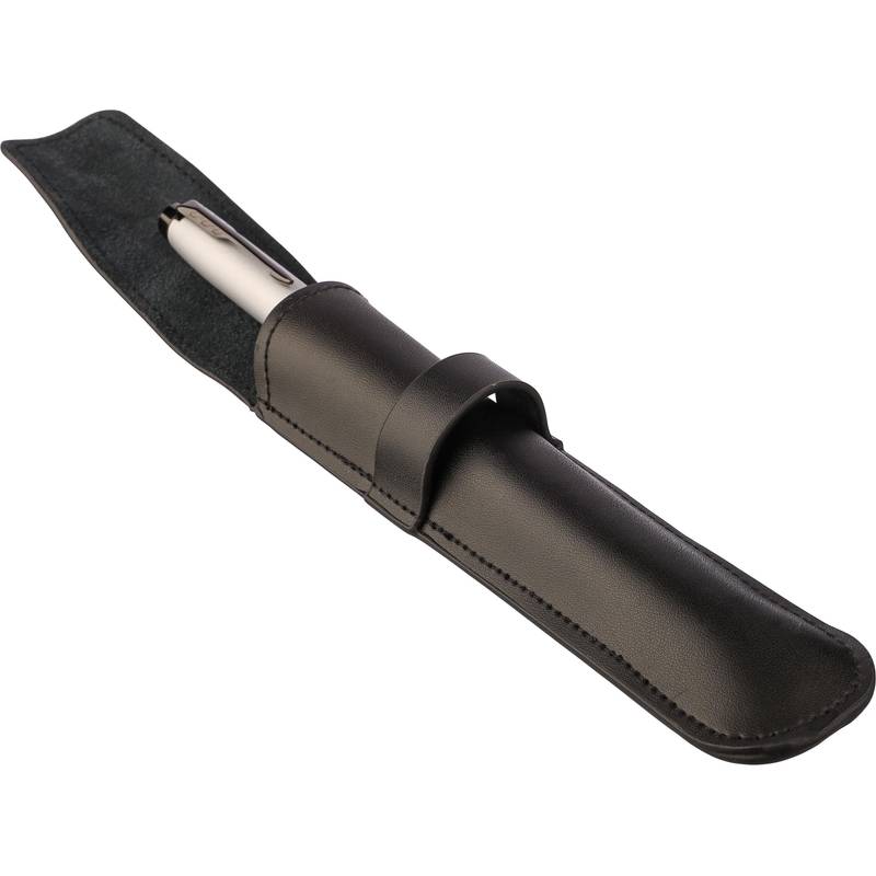 Kožený obal na pero Nadir, čierna Kožený obal na pero Nadir, čierna