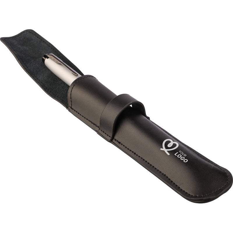 Kožený obal na pero Nadir, čierna Kožený obal na pero Nadir, čierna