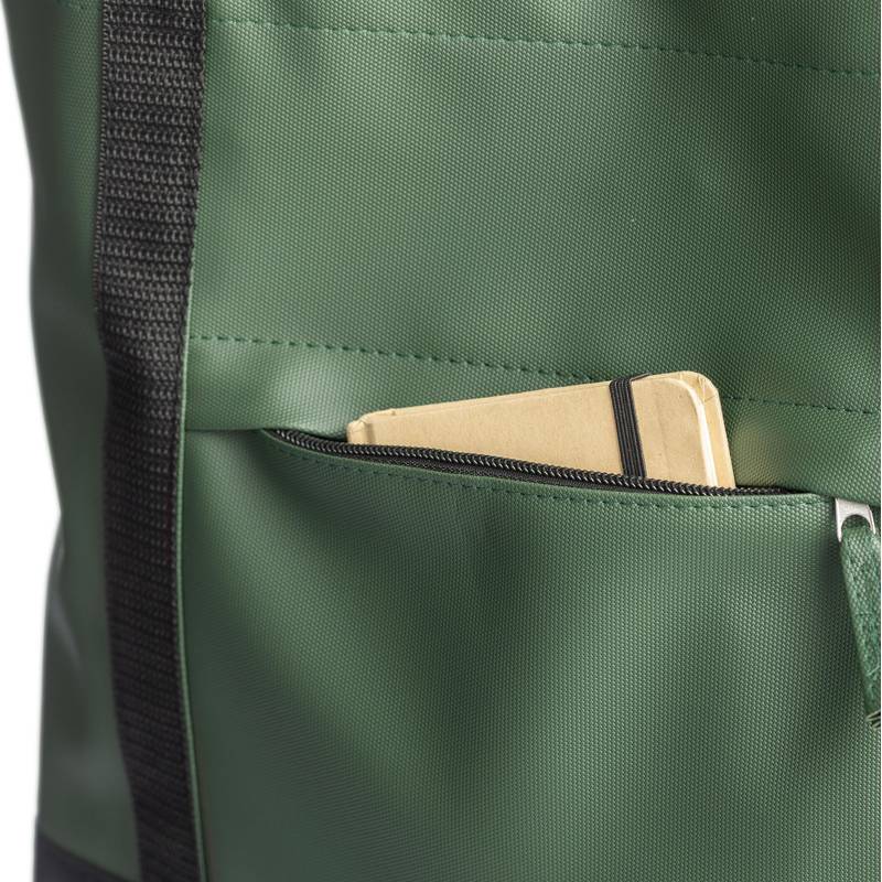 Nákupná taška z rPET polyesteru (600D) Lumi, čierna Nákupná taška z rPET polyesteru (600D) Lumi, čierna