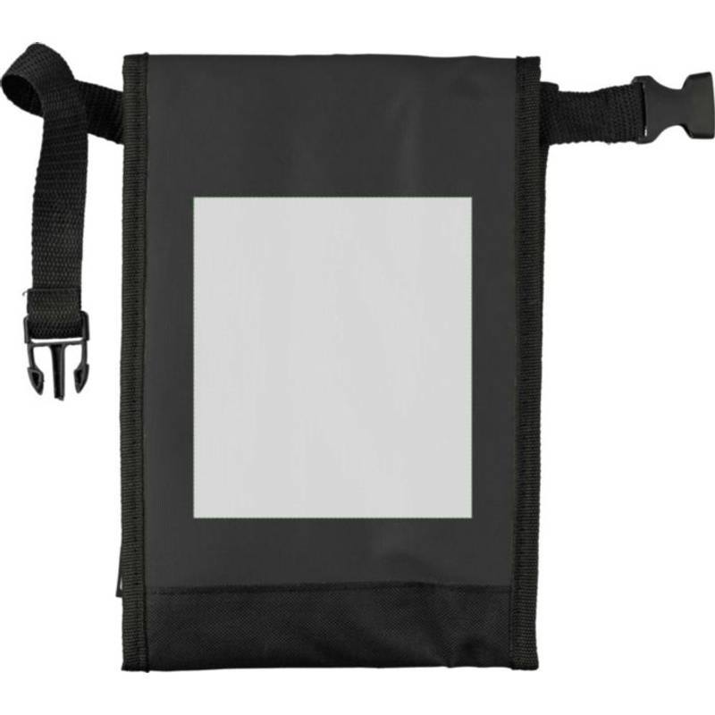 Chladiaca taška z rPET polyesteru (600D) Eira, čierna Chladiaca taška z rPET polyesteru (600D) Eira, čierna