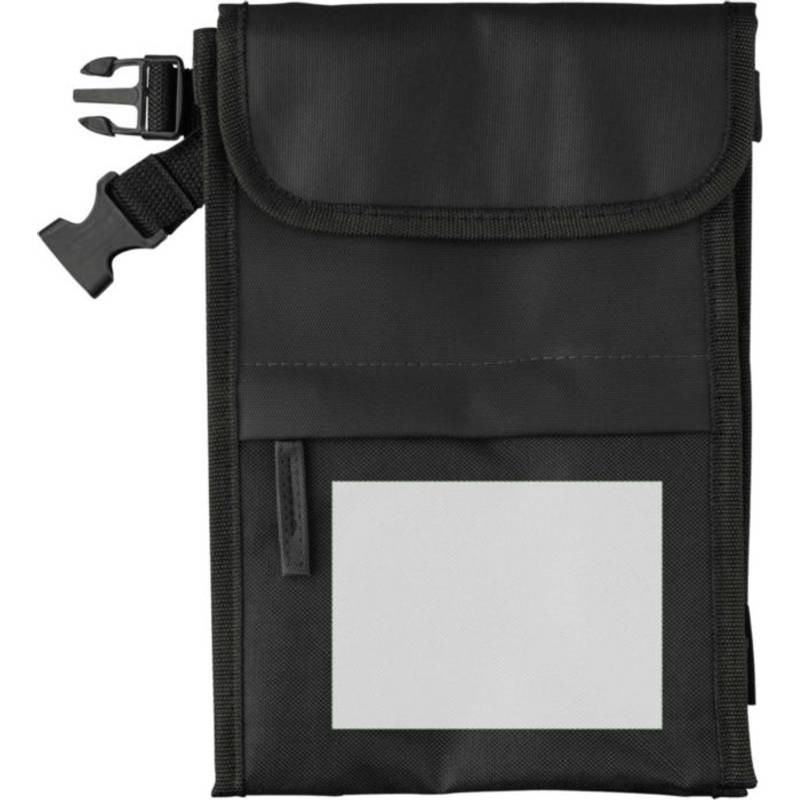 Chladiaca taška z rPET polyesteru (600D) Eira, čierna Chladiaca taška z rPET polyesteru (600D) Eira, čierna