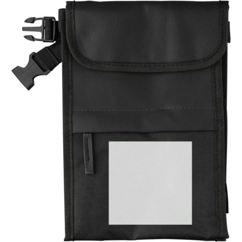 Chladiaca taška z rPET polyesteru (600D) Eira, čierna Chladiaca taška z rPET polyesteru (600D) Eira, čierna