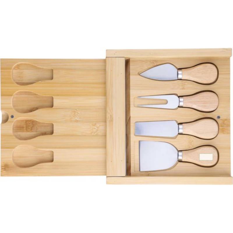 Bambusová doska na syr Zea, hnedá Bambusová doska na syr Zea, hnedá