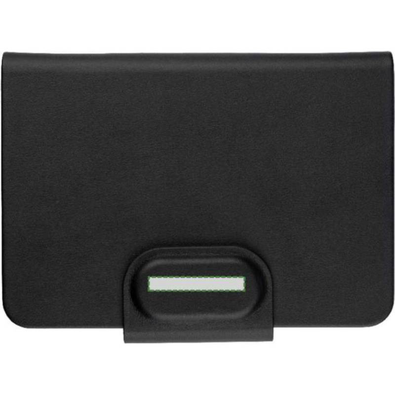 Puzdro na pas z recyklovaného PU Mavi, čierna Puzdro na pas z recyklovaného PU Mavi, čierna