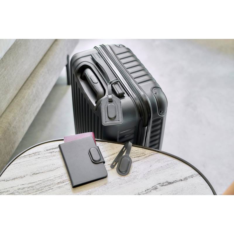 Puzdro na pas z recyklovaného PU Mavi, čierna Puzdro na pas z recyklovaného PU Mavi, čierna