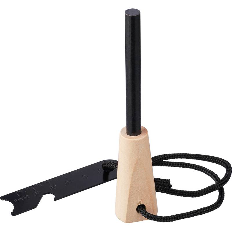 Podpaľovač z nehrdzavejúcej ocele Azra, hnedá Podpaľovač z nehrdzavejúcej ocele Azra, hnedá