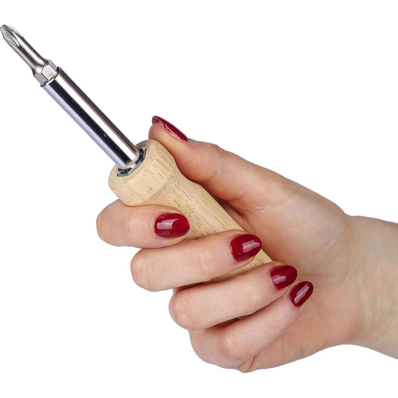 Sada skrutkovača Leni, hnedá Sada skrutkovača Leni, hnedá