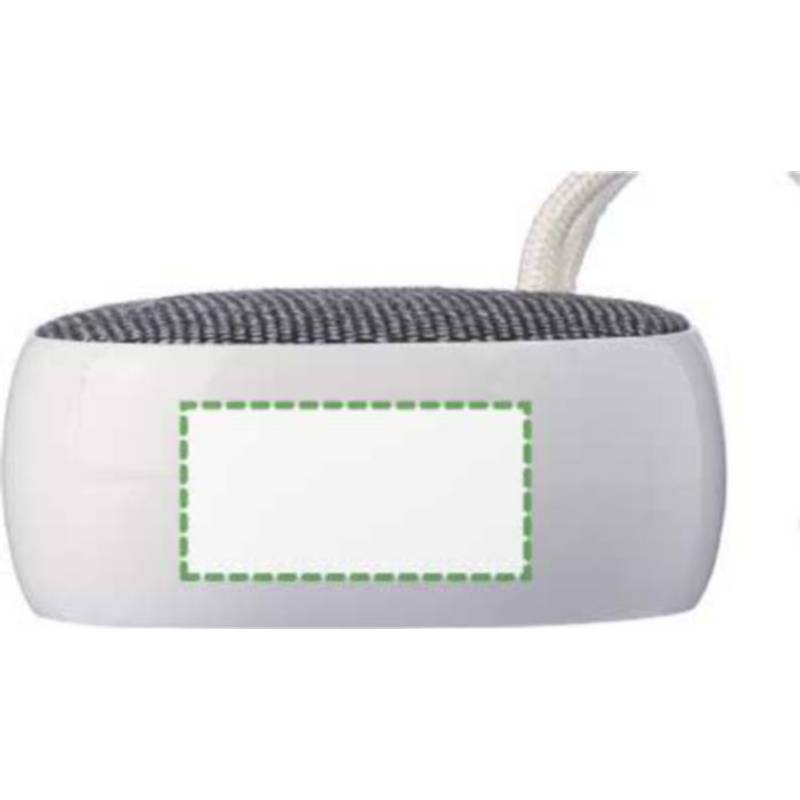 Reproduktor z recyklovaného ABS Mireya, biela Reproduktor z recyklovaného ABS Mireya, biela