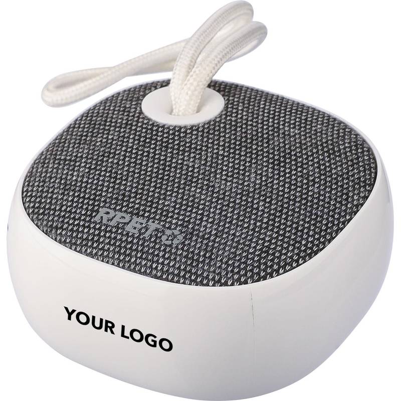 Reproduktor z recyklovaného ABS Mireya, biela Reproduktor z recyklovaného ABS Mireya, biela