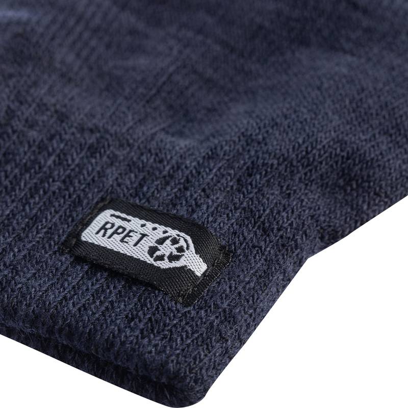 Rukavice na dotykovú obrazovku z rPET Nira, čierna Rukavice na dotykovú obrazovku z rPET Nira, čierna