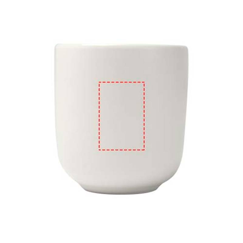 Male sada 2 keramických hrnčekov na espresso 90 ml, biela Male sada 2 keramických hrnčekov na espresso 90 ml, biela