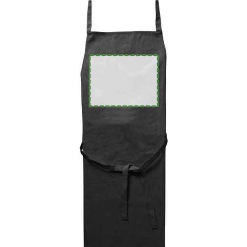 FARPY bavlnená zástera, čierna FARPY bavlnená zástera, čierna