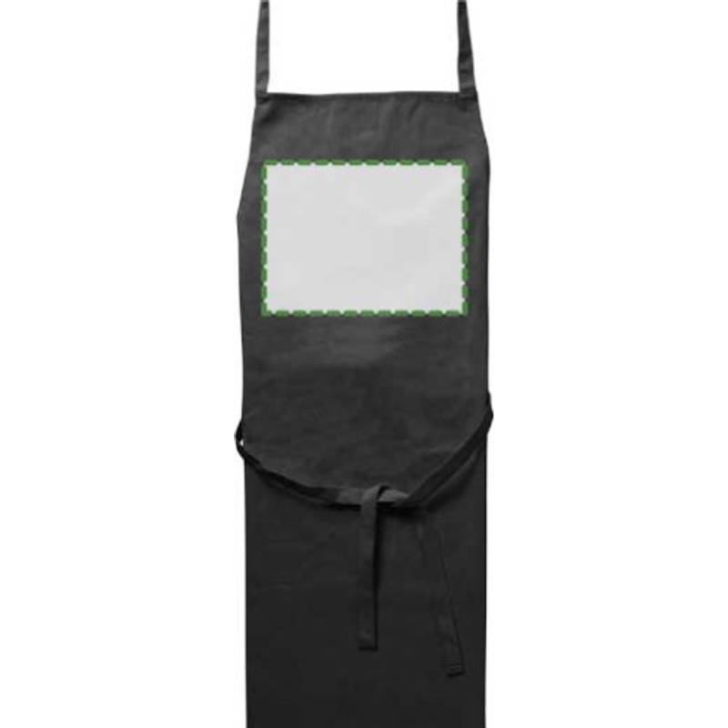 FARPY bavlnená zástera, čierna FARPY bavlnená zástera, čierna