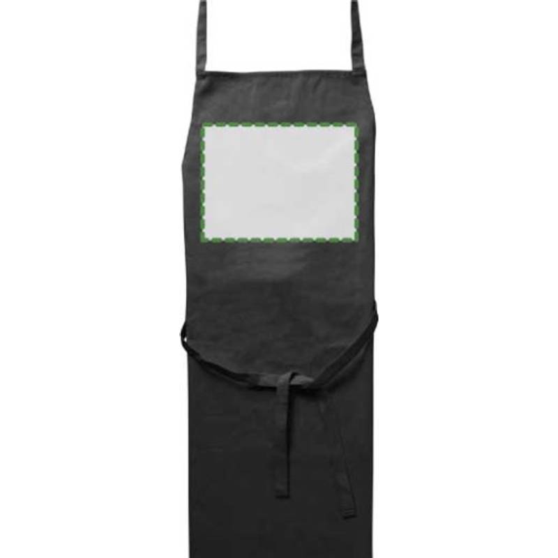 FARPY bavlnená zástera, čierna FARPY bavlnená zástera, čierna