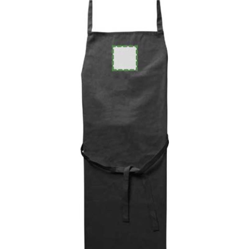 FARPY bavlnená zástera, čierna FARPY bavlnená zástera, čierna