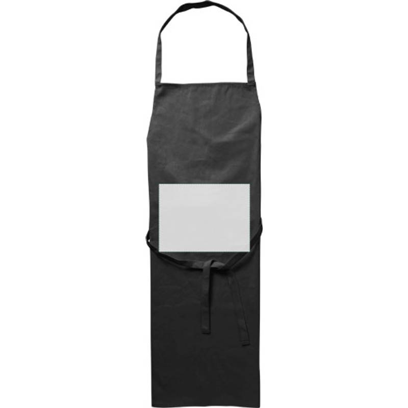 FARPY bavlnená zástera, čierna FARPY bavlnená zástera, čierna