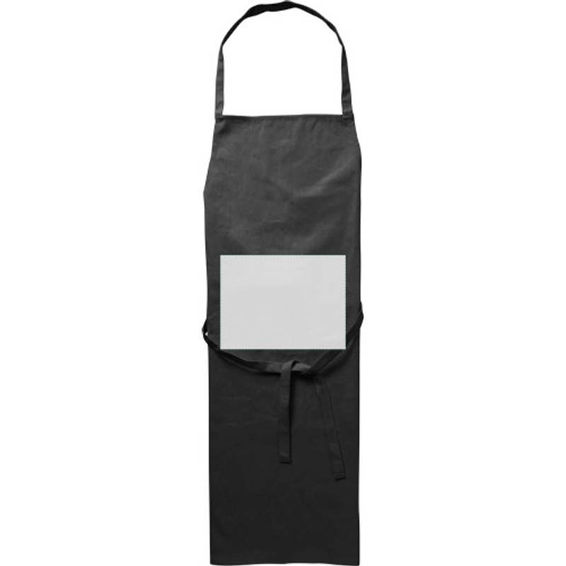 FARPY bavlnená zástera, čierna FARPY bavlnená zástera, čierna