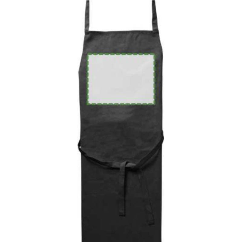 FARPY bavlnená zástera, čierna FARPY bavlnená zástera, čierna