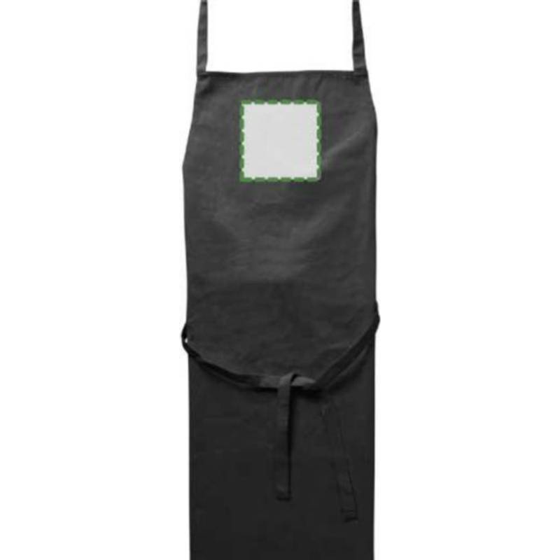 FARPY bavlnená zástera, čierna FARPY bavlnená zástera, čierna