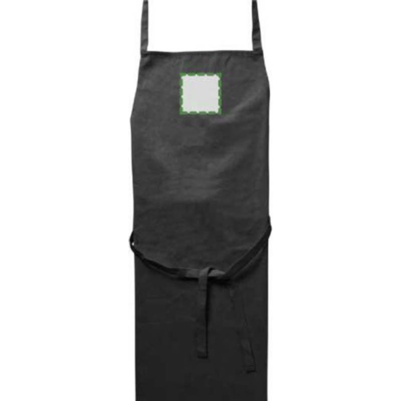 FARPY bavlnená zástera, čierna FARPY bavlnená zástera, čierna