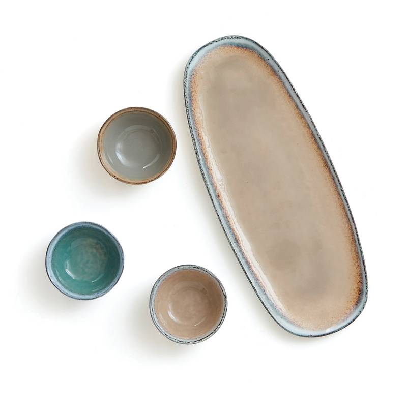 Servírovacia sada VINGA Nomimono, biela Servírovacia sada VINGA Nomimono, biela