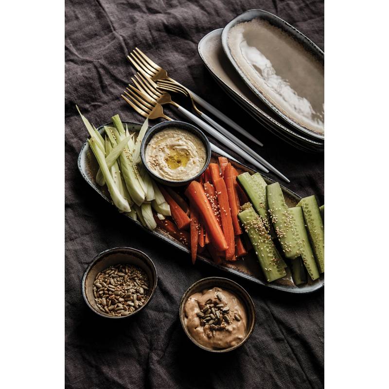 Servírovacia sada VINGA Nomimono, biela Servírovacia sada VINGA Nomimono, biela