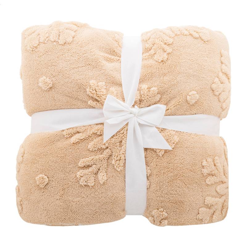 Valsatra RPET vianočná deka, hnedá Natural Valsatra RPET vianočná deka, hnedá Natural