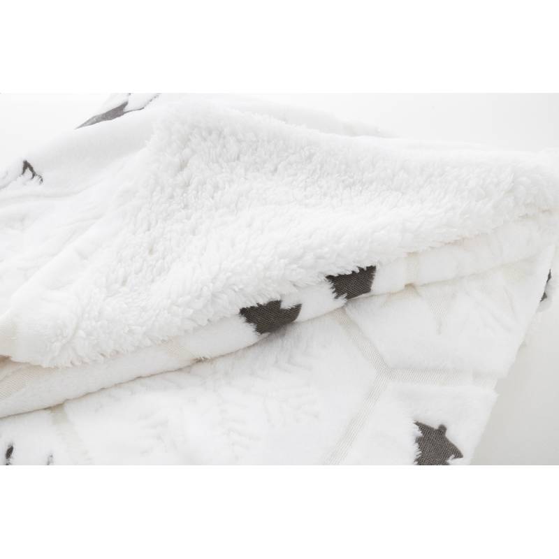 Arsunda RPET vianočná deka, sivá Arsunda RPET vianočná deka, sivá