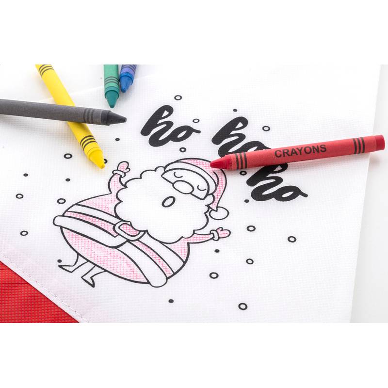 Julfar Hat čiapka Santa na vyfarbenie, biela Julfar Hat čiapka Santa na vyfarbenie, biela