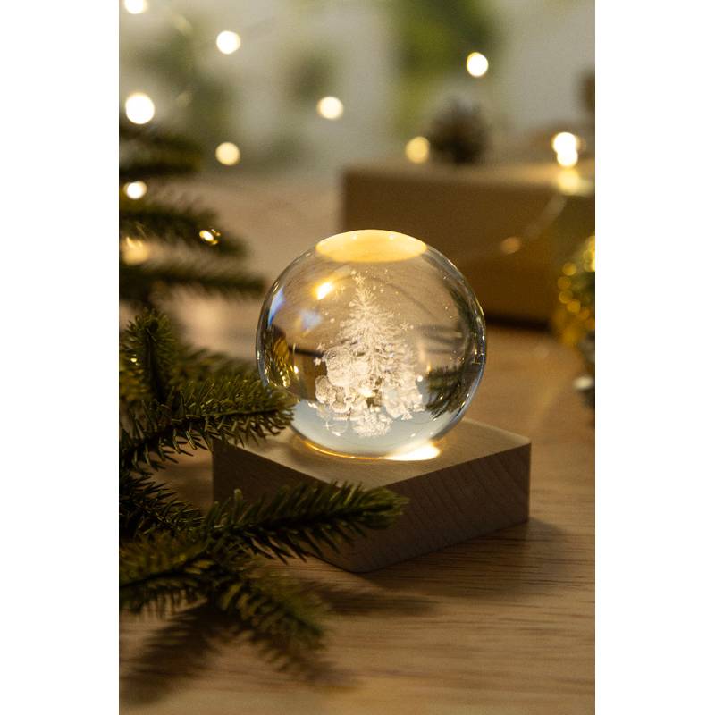 Borealis vánoční světelná koule, transparentní Borealis vánoční světelná koule, transparentní