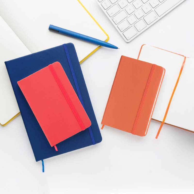 Nopuk Blank A6 poznámkový blok, modrá Dark Nopuk Blank A6 poznámkový blok, modrá Dark