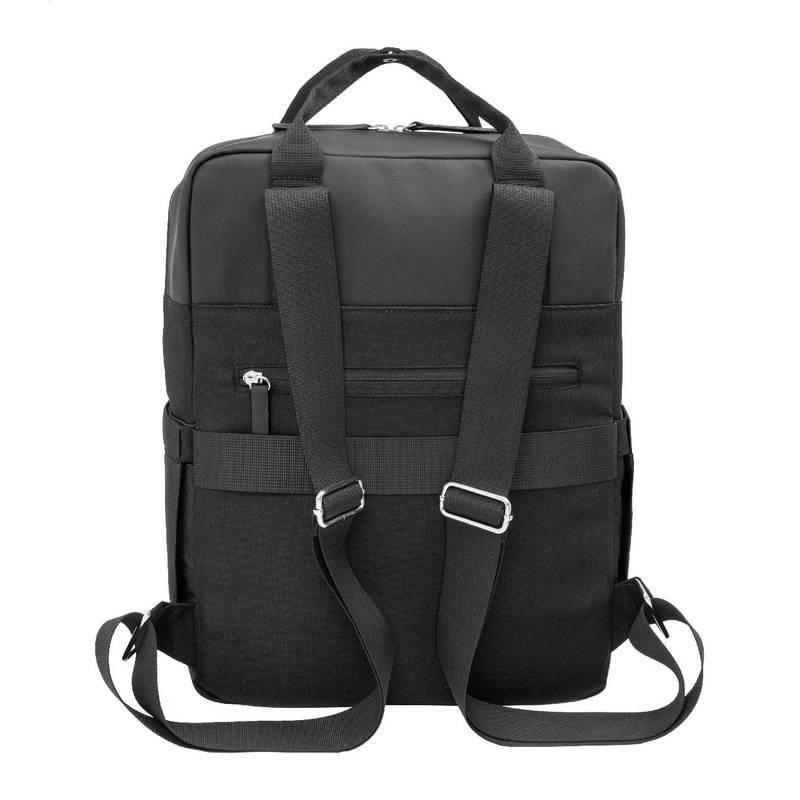 Brunel batoh z RPET, čierna Brunel batoh z RPET, čierna