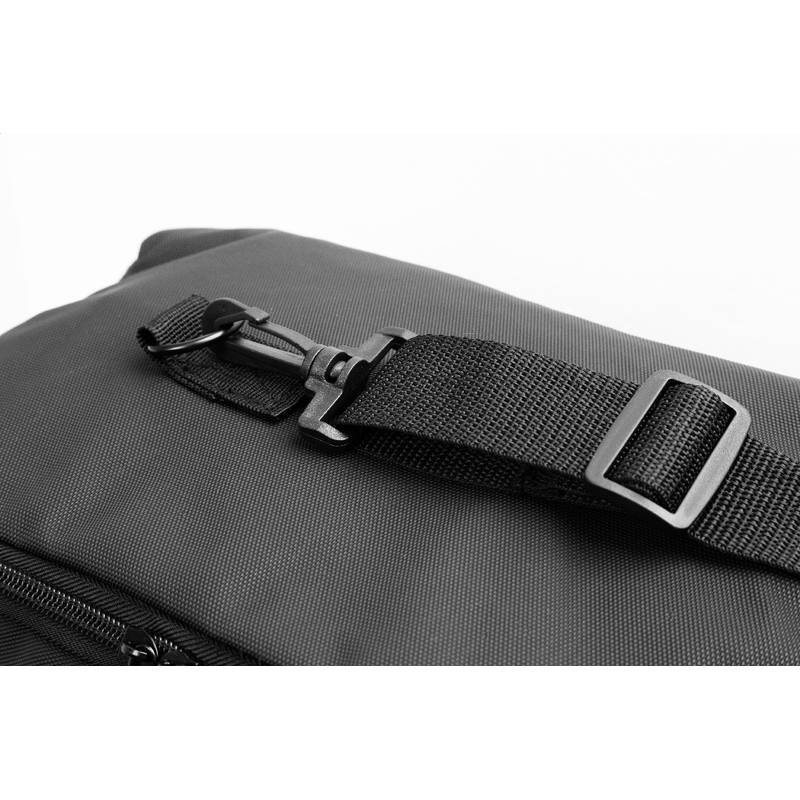 Pullman batoh na dokumenty z RPET, čierna Pullman batoh na dokumenty z RPET, čierna