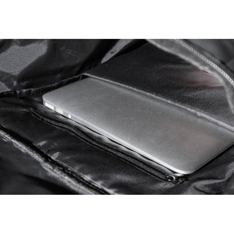 Pullman batoh na dokumenty z RPET, čierna Pullman batoh na dokumenty z RPET, čierna