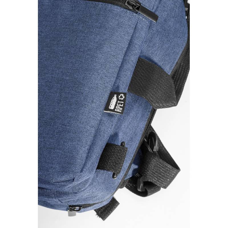 Walton batoh na dokumenty z RPET, modrá Dark Walton batoh na dokumenty z RPET, modrá Dark