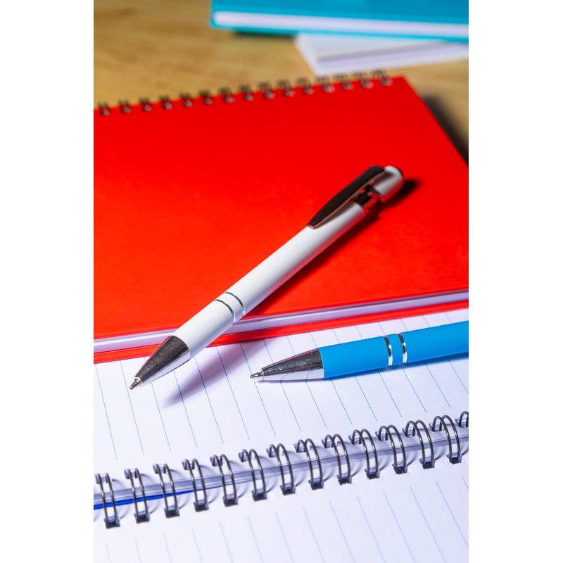 Tonnel Soft dotykové guličkové pero, biela Tonnel Soft dotykové guličkové pero, biela